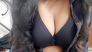 Sexy Indian Girl Is Alone At Home - She Is Feeling Horny And Playing With Her Body