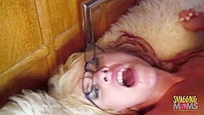 Sexy Looking Secretary Wants Two Hard Cocks At Once