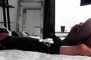 Sexy Milf And I Fuckes With Black Condom 1