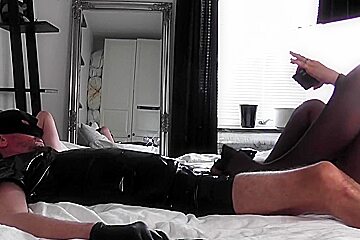 Sexy Milf And I Fuckes With Black Condom 1