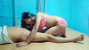 Sexy Step sister-in-law Brutally Fucks Her Step brother-in-law By Tying His Hands And Legs