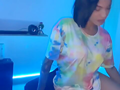 Sexy Stepmom Washes The Dishes In Her Underwear Step son Fucks Her