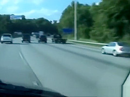 Sexy Suz   milf masturbating while driving her car