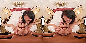 Sexy flight attendants, Anissa Kate & Cherry Kiss, give you special access to the 