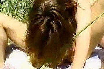 Sexy french dark brown outdoor