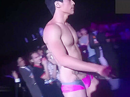 Sexy hunks on stage