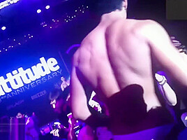 Sexy hunks on stage