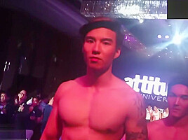 Sexy hunks on stage