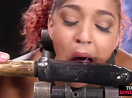 Sexy perverted nympho BDSM sluts whipped by dirty guy
