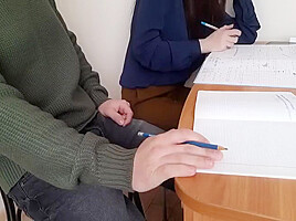 Sexycikas - I Cant Listen To The Lesson Quietly  I Fucked My Colleague During Online Classes