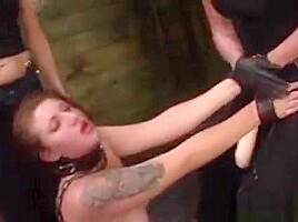 Shackled Slave Squirting