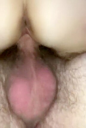 Shared wife rides friend until he creampies her