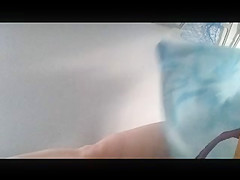 Shaved Pussy in Pool Cabin