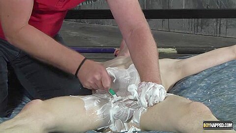 Shaving And Arse Play For James - James Lewis And Sebastian Kane