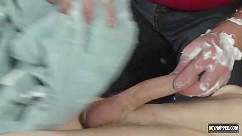 Shaving And Arse Play For James - James Lewis And Sebastian Kane
