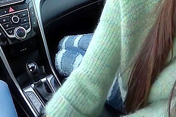 She Always Sucks My Cock When We Are Going On A Trip