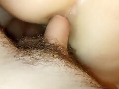 She Sat With Her Narrow Ass On A Big Dick  Close-up Anal From First Person