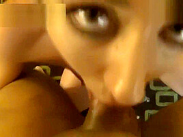 Sheena Shaw sloppy blowjob