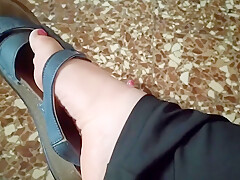 Shoeplay Dangling And Footjob Simulation! With Dirty Talking!