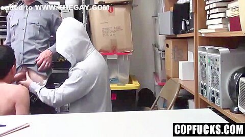 Shoplifting Twink Fucked In The Backroom By Officer 8 Min