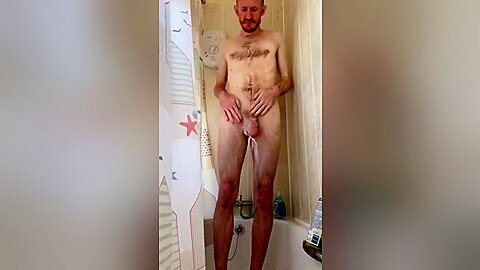 Shower Following Football Match 4k Wank Vid Big Dick Married Straight Guys