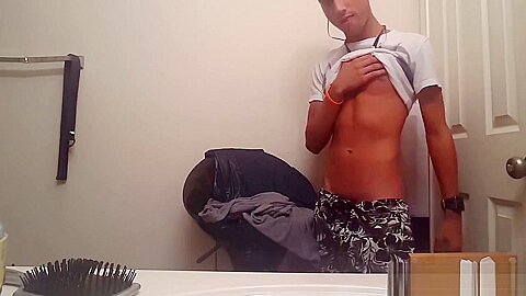 Shower Jacking Twink Webcam Show