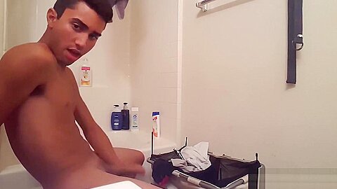 Shower Jacking Twink Webcam Show
