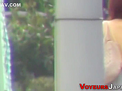 Showering Japanese Babe