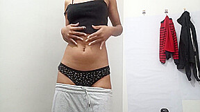 Showing Off Her Cute Panties