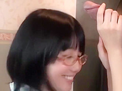Shy Asian Blows Cock