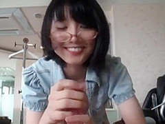 Shy Asian Blows Cock