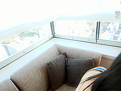 Shy Asian College Girl Makes Out On The Bed