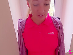 Shy teen 18+ Babe Nata Gives Blowjob In Entrance Amateur Russian Pickup Porn