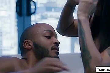 Skinny Tbabe Lets Her Black Husband Bang Her Wet Ass - Khloe Kay