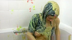 Skirt stockings and gunge