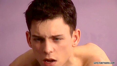 Slim Twink Loves His Toys - Aaron Aurora