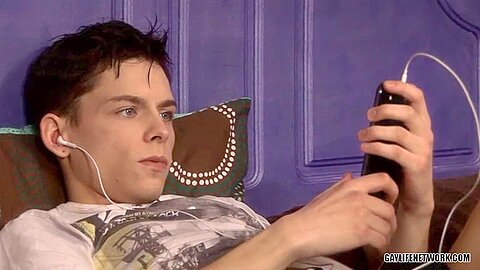 Slim Twink Loves His Toys - Aaron Aurora