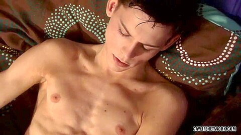 Slim Twink Loves His Toys - Aaron Aurora
