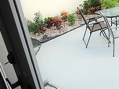 Slim brunette bangs huge dick at wrong house