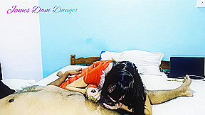 Slut Wife Gives Super Sloppy Handjob And Swallow Cum