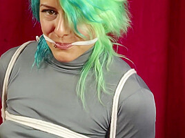 Slutty Little Altgirl Kdnpd And Tied For Bondge Sx