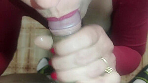 Slutty Naughty Milf Makes Me Cum In Her Mouth After Deep Blowjob