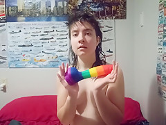 Small Penis Humiliation- Comparing Your Pathetic Cock To My Toys