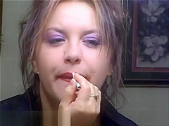 Smoking Makeup for You - ALHANA WINTER - Vintage RottenStar Amateur Clip