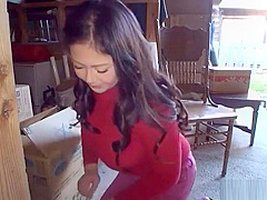 Smoking hot darling Azusa Yagi working her muff solo