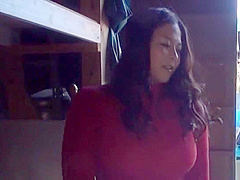 Smoking hot darling Azusa Yagi working her muff solo