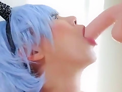 Solo Asian Hoe Toys Her Pussy