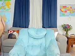 Solu nude blonde granny is fingering her pussy and dirty talking