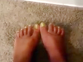 Some ole feet play
