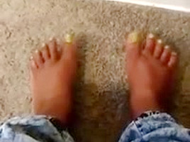 Some ole feet play